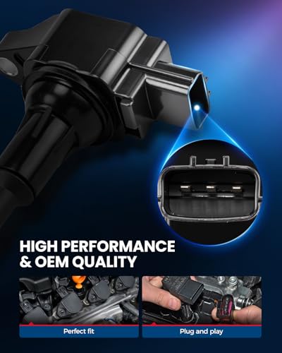Image of KAX 8 Ignition Coils & 8 Spark Plugs Set for Nissan TITAN 2008-2015