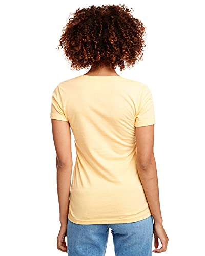 Next Level Ladies' Ideal V Xs Banana Cream #TOP1