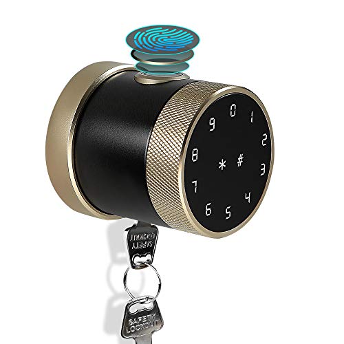 Exclusive Discount 50% Price Smart Lock,YRHAND Keyless Fingerprint and Touchscreen Digital Door Lock,Free App Control,IC Card,Key,Door Lock with Keypad Gold Easy Installation for Home Office Hotel Garage Airbnb and Apartments 50% Off Discount Smart Lock,YRHAND Keyless Fingerprint and Touchscreen Digital Door Lock,Free App Control,IC Card,Key,Door Lock with Keypad Gold Easy Installation for Home Office Hotel Garage Airbnb and Apartments