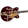 Gretsch G5422TG Electromatic Classic Hollow Body Double-Cut Bigsby Walnut Stain - Semi Acoustic Guitar #3