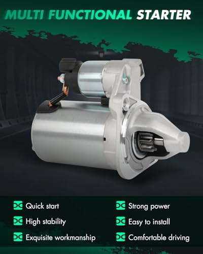 Image of SCITOO Starter Compatible for Hyundai for Elantra 1.6L 2017-2020,for Hyundai for Elantra GT 1.6L 2018-2020,for Hyundai for Kona 1.6L 2018-2021 Engine Starter Motor 16038