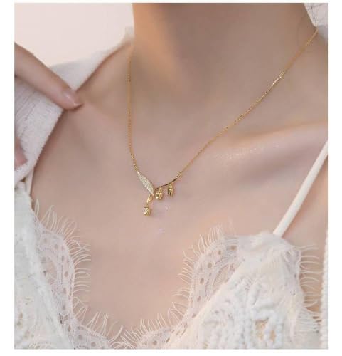 Collier fleur d'orchidée de haut niveau à offrir pour marquer les esprits