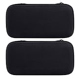 Holibanna 2 Piezas EVA Cremallera Micrófono Bolsa de Transporte Compacto a Prueba de Golpes Micrófono Caja de Almacenamiento