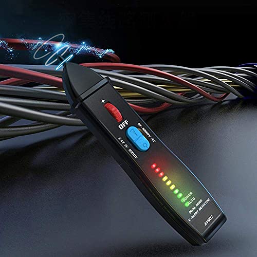 Image of Voltage Tester Pen Intelligent Mode Test Pen Non Voltage Tester with LED Flashlight Buzzer Alarm