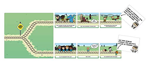 Lucky Duck Games, Trial by Trolley, Grundspiel, Partyspiel, Kartenspiel, 3-13 Spieler, Ab 16+ Jahren, 15+ Minuten, Deutsch – Ansicht 5