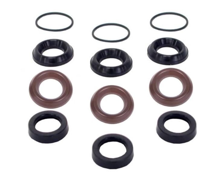 PARTSDEPOT Genuine 15mm Seal Kit 5019.0035.00 Compatible with Comet LWD, LWS Pumps 2500 PSI 5019003500