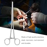 SinChic Hämostatische Pinzette,Edelstahl Hemostat Hund Katze Haustier Schere Haustier Puller Pinzette für Haustier Grooming Hund Ohr Haar Puller Locking Forceps