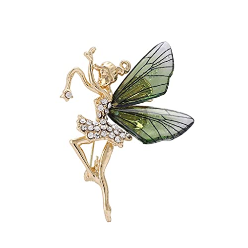 Broche féerique motif fleurs dégradé délicat cadeau idéal