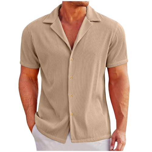 Camisas de hombre elegantes con corte moderno y acabados de alta costura estival