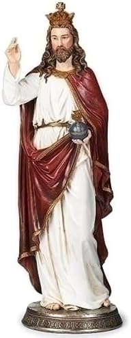 Joseph's Studio by Roman, 14.25" H Christ The King Figureine, Rel...