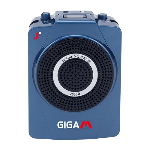 GIGAPHONE 2000DB 40W Portable Loud Voice Amplifier with a Wireless Transmitter