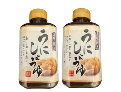 うに醤油 濃厚仕立て 360ml たっぷり楽しめる2本セット ロピアオリジナル 旨味凝縮 豆腐 イカ刺し 温泉卵 卵かけご飯 などに 丸越醸造