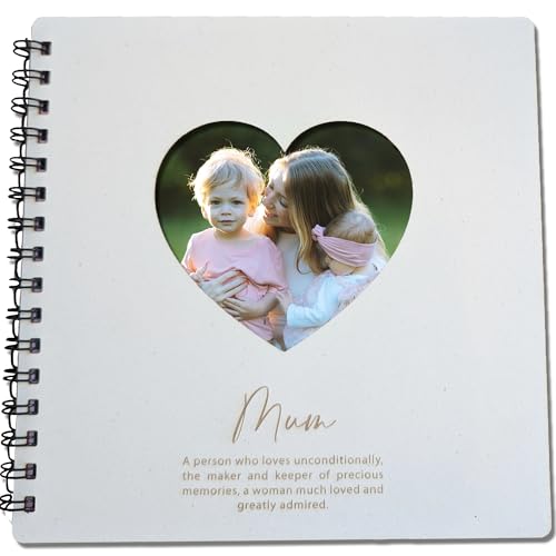 Album photo Scrapbook cadeau pour maman pour anniversaire ou fête des mères