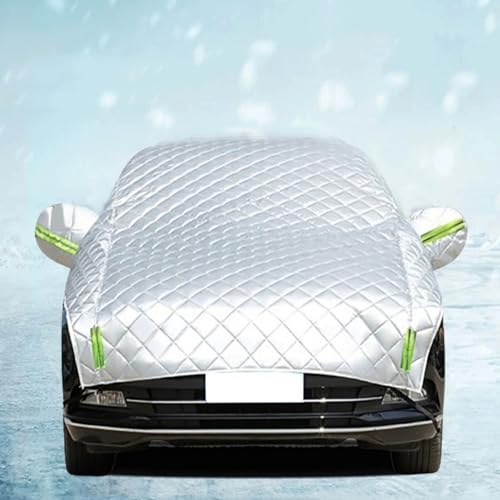 Funda para Coche Exterior Antigranizo para Suzuki Ignis 2000-2024,Lona Coche Impermeable Antipolvo y Antiarañazos con Tiras Reflectantes Largas para Cuatro Estaciones