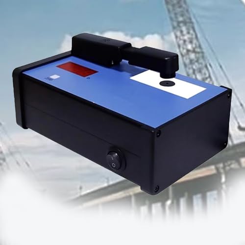QUGURLID Transmission Density Meter,Black White Densitometer w/Density Sheet,D=0.00~4.50,1 Second Reading,Light Hole Diameter: 2.0mm,for Industrial Manufacturing