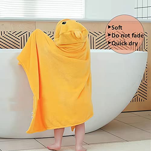 Beenific Hooded Baby Towels,Soft Toddler Bath Towel,Gifts For Boy And Girl (Yellow Duck) #TOP2