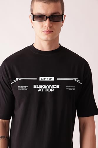 Image of Unisex Cotton T-Shirt from ula 1 Supercar Speed Graphic Print Oversized Fit