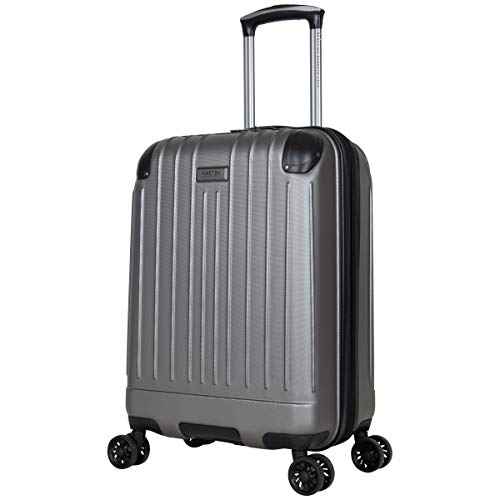 Kenneth Cole Reaction Flying Axis Collection Lightweight Hardside Expandable 8-Wheel Spinner Luggage, Silver, 20-Inch Carry On4