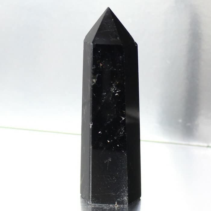 モリオン 原石 ポイント 原石 ポイント Point 浄化 石 置物 黒水晶 魔除け 厄除け 破邪 お守り グッズ アイテム 一点物