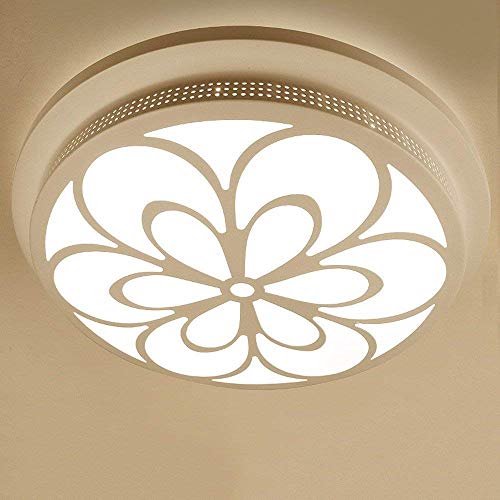 Plafonnier LED moderne 24W dimmable de 38cm en acrylique circulaire pour l'éclairage de couloir