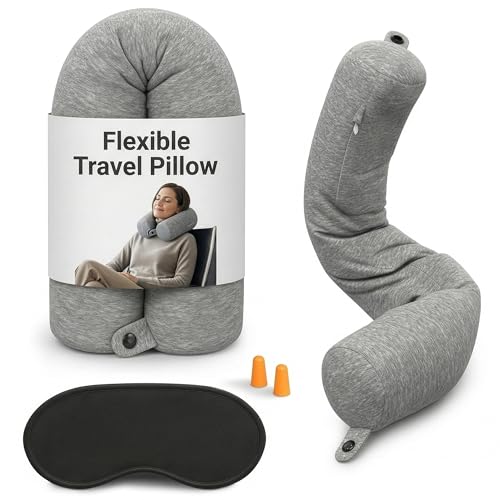 Twist Memory Foam Neck Pillow