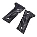 Guuun G10 Grips for Beretta M9A3 & Beretta 92 Vertec, OPS Eagle Wings Texture - Black