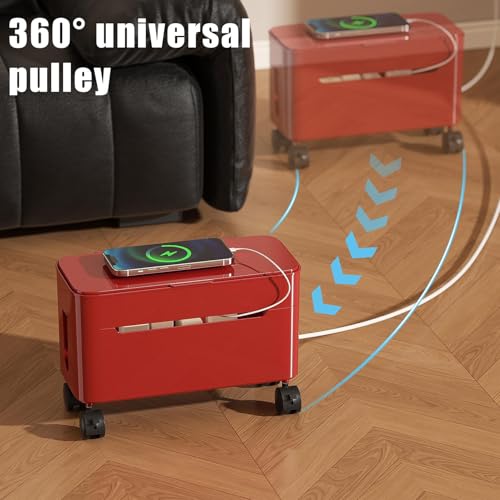 Boîte de rangement pour cordon et téléphone portable boîtier compact et robuste