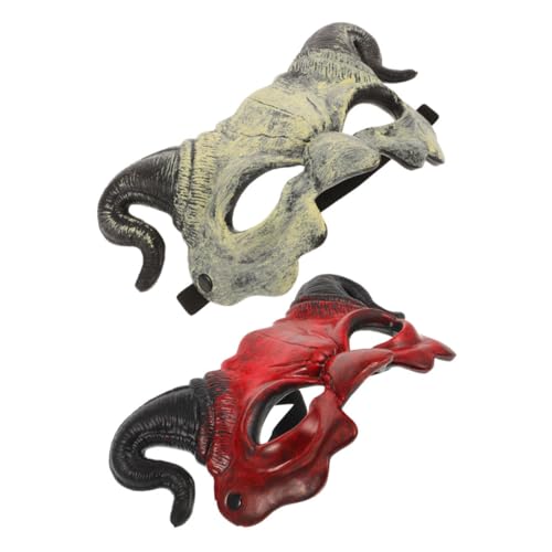 Masque Démon Vintage confortable et respirant pour un cosplay Halloween réussi