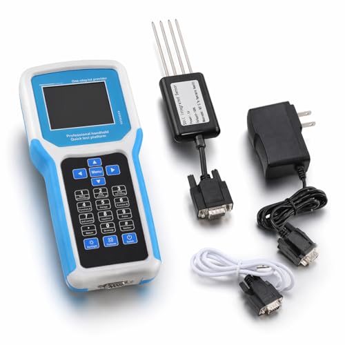 Soil Tester, 7 in 1 Large Digital Display Soil Test Kit with , Temperature, Conductivity, Nitrogen...