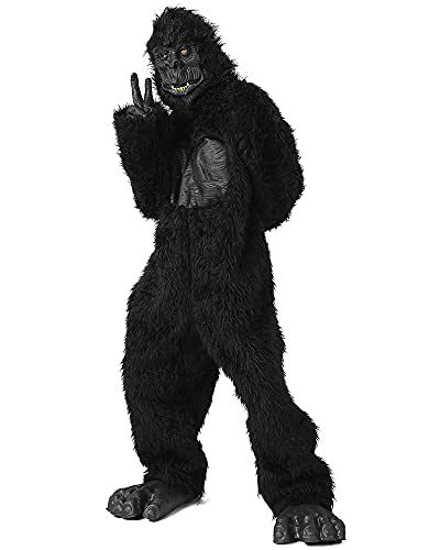 Costume de gorille combinaison confortable taille unique pour fête