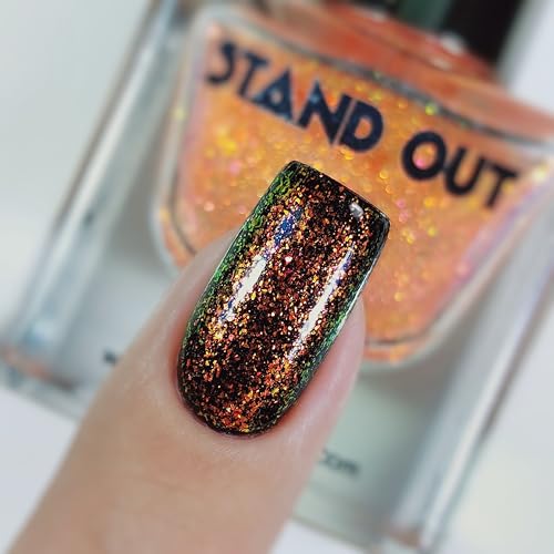 Image of Multi Chrome | Color Changing | Boutique Nail Lacquer | Nail Polish Collection (Coral Caress)