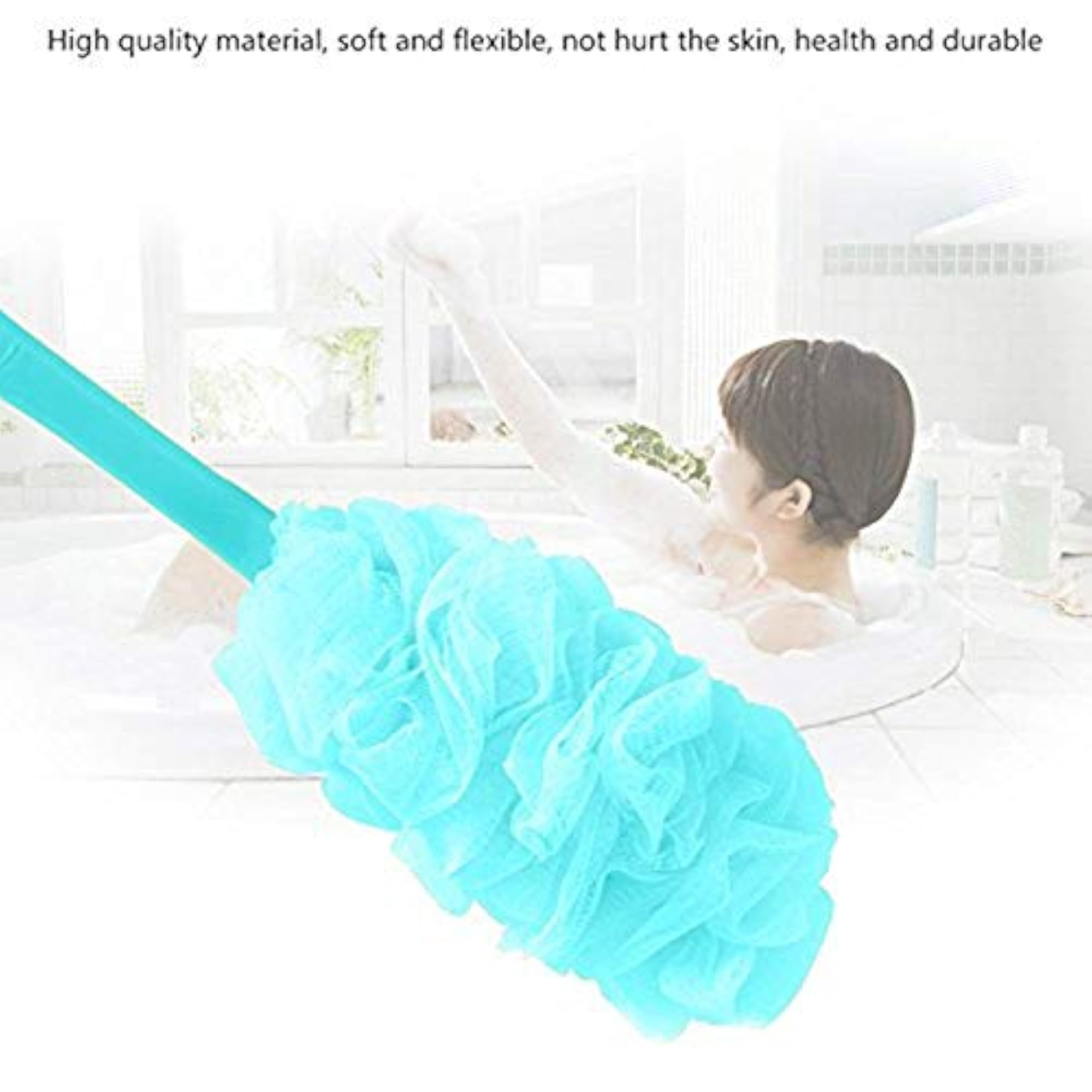 Handle Loofah Sponge Back Body Cleaning Brush