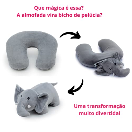 Pescolúcia 2 Em 1 Elefantinho Travesseiro