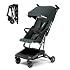 Lightweight Travel Baby Stroller, Foldable Portable Airplane Compact Umbrella Strollers for Toddler 1-3 Years (S2-Deep Green)