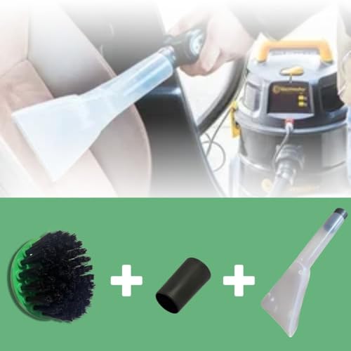 Bico Extratora Bocal Aspirador + Escova Limpeza Super Macia Para Limpeza Carros Sofas Estofados