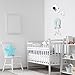Derebir Adjustable Baby Monitor Wall Mount Compatible with Hellobaby, iFamily, OKAIDI, Blemil, ANMEATE, Nooie and Baby Cameras with 1/4 Threaded Hole, for HelloBaby HB6550/HB65/HB66/HB6339/HB40