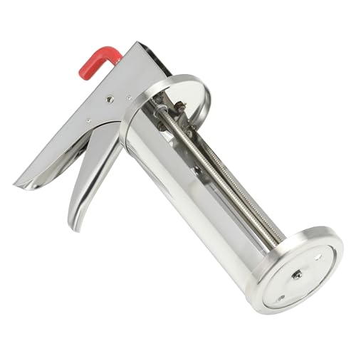 Image of Prince Castle Sauce Dispenser, 1 /3 oz Sauce Gun, Red - Commercial Dispenser For Thick and Heavy Sauces Like Tartar, Mayonnaise, Sour Cream, Condiments, Guacamole