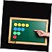 BESPORTBLE 200pcs Counting Chip Pieces Round Plastic Tokens Coins Bingo Chips Games Supplies Educational Learning Toys