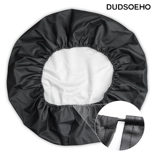 Image of Spare Tire Cover for RV Trailer, Waterproof Leather Wheel Cover with American USA Flag, Camper Spare Tire Cover Fit for Jeep Wrangler Rv SUV Truck Travel Trailer 16 inch