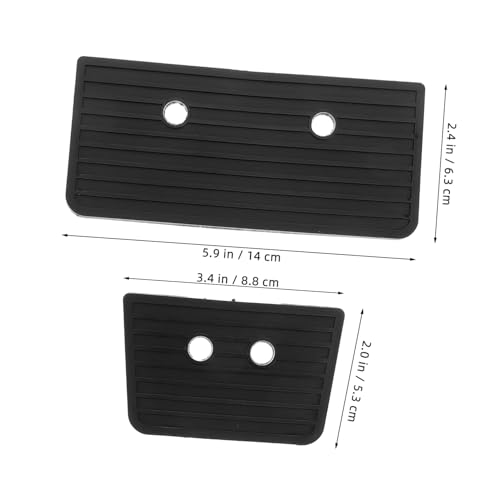 2 Piezas Protectores Antideslizantes Para Pedales De Batería miniatura 2