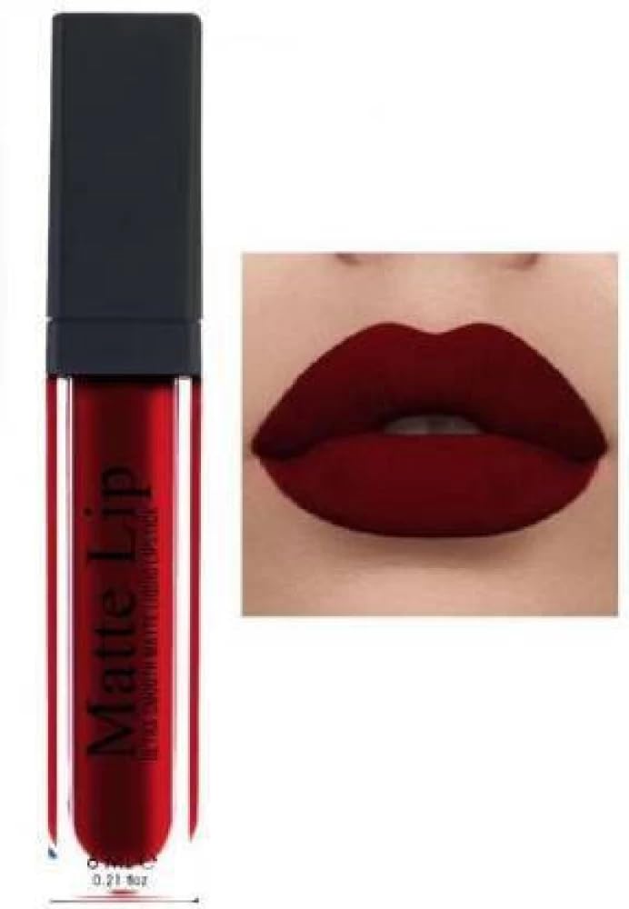 Anadi Sale Ultra Smooth Matte Me Long Lasting Liquid Lipstick, Smooth Lip Color, Weightless Finish, Silky Matte Finish, Shade- Maroon(6ML)