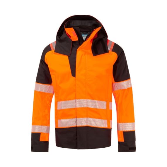 Veste de chantier hiver PW3 FR Modaflame Rain+ Portwest FR606 haute visibilité