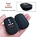 TANDRIVE Key Fob Cover for (5 Buttons) Honda 2026 2025-2022 Civic Accord CR-V HR-V Pilot and 2026 Passport, Silicone, 2-Pack, Black