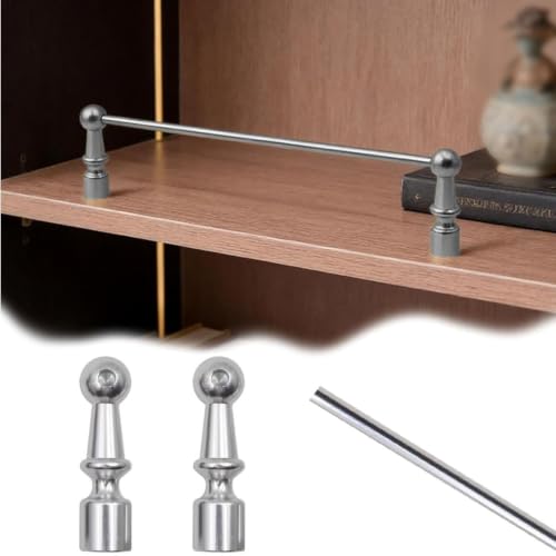Varilla de barrera protectora anticaída para baldas largas de 102cm 2