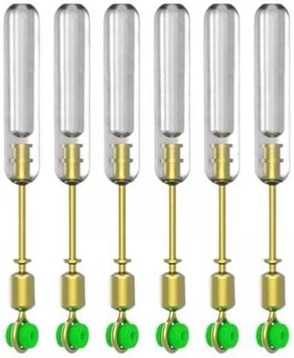 The Style Sutra 2x6 Pieces Fishing Float Adapters Rotation Fishing Line Connector Float Rests 27.5mm|Sporting Goods | Fish...