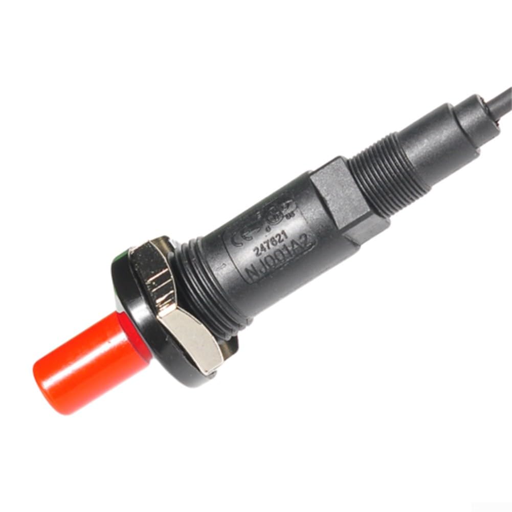 Accensione piezoelettrica a pulsante di accensione con cavo, per barbecue a gas, barbecue, sistema di accensione a scintilla per cottura all'aperto, accensione a pulsante, accessorio per forno da