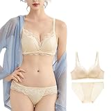 [A7 SEVEN] シルク ノンワイヤー ブラジャー ショーツセット レース 光沢 後ろホック リボン 脇高 調整できる バストアップ ソフトブラ 締付け感なし 通気性 美胸 エレガント 柔らかい セクシー