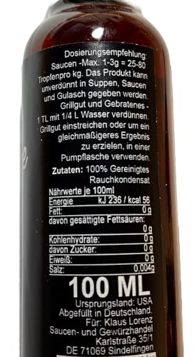 Grillsmoke Flüssigrauch Würzsauce Hickory - 100ml mit Dosierer