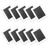 ADOCARN Set 10 Pezzi Cornici Magnetiche Acrilico per Frigorifero 95x70mm Portafoto Magnetico per Piccoli Quadri e Carte da Collezione, Adatto per Frigorifero e Armadietto