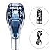 PURISUN VIP Crystal car Shift knob Button LED Touch-Activated Illuminated Gearbox Shift Lever Compatible with Lexus Toyota Mazda Mitsubishi Zero Automatic Transmission Shift Accessories